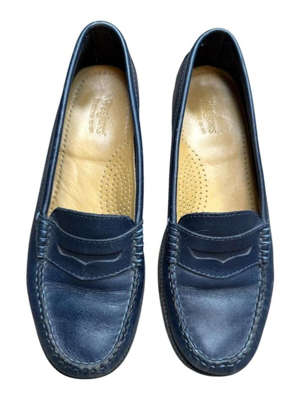 G.H. Bass & Co. Weejuns Women's Blue Penny Loafers Size 6